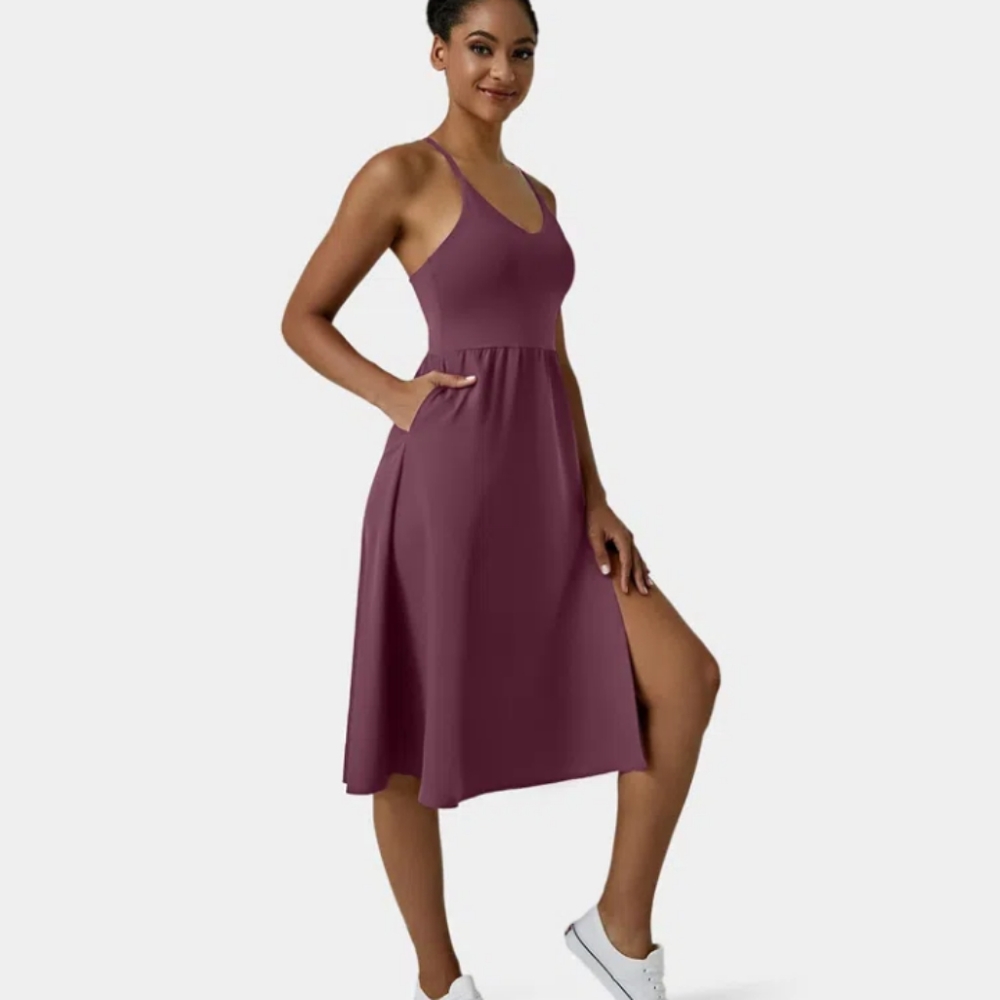 Halara Everyday Midi Chill dress